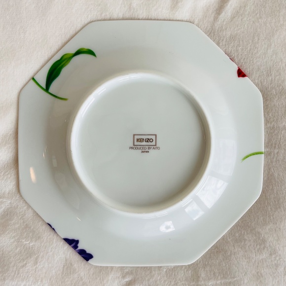 Rare KENZO MAISON Teacup & Saucer Oriental Lillies Aito Japan - Picture 6 of 14